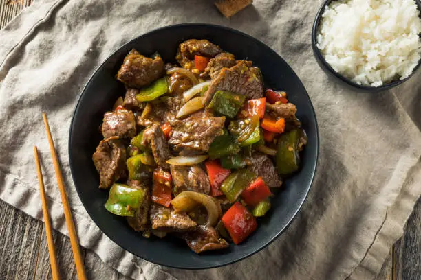 Easy 20-Minute Beef Stir Fry with Pantry Vegetables